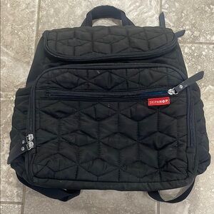 SKIP HOP Forma Backpack Diaper Bag - Black